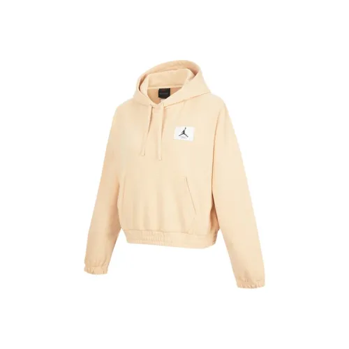 Jordan Essentials Светлый Абрикосовый Желтый Женские Свитшоты