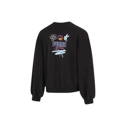 PUMA Черные Женские Свитшоты