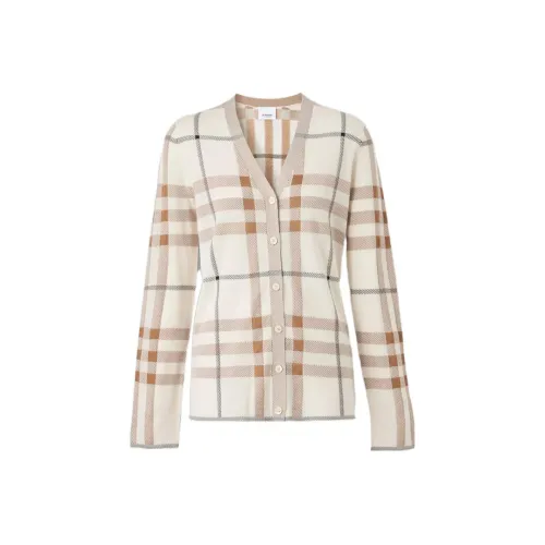 Burberry Свитер Женский Мягкий Песочный Цвет