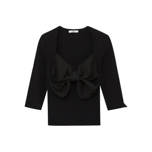 D'zzit Черные Женские Футболки