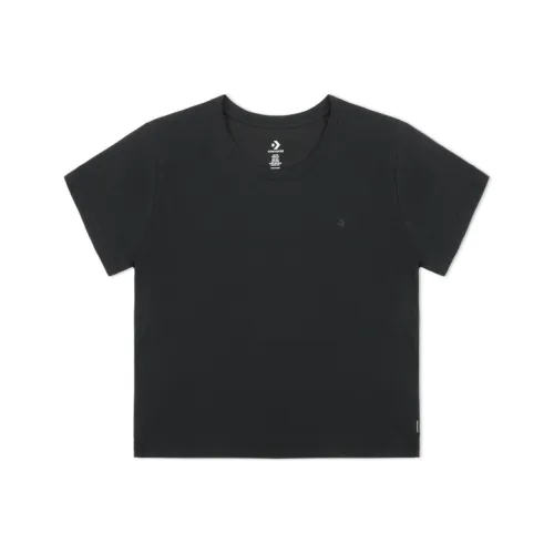 Конверс Черные Женские Футболки