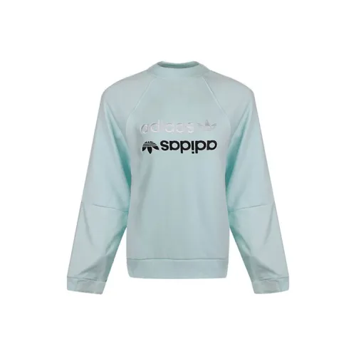 adidas originals Цвет прохладной мяты Зеленый Женские Свитшоты