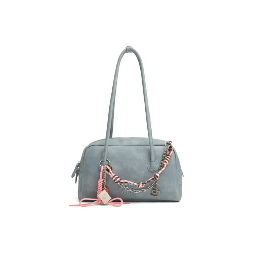 JACD ПУ (полиуретан) Сумка Стандартная Женская Коричневый Абрикос Синий