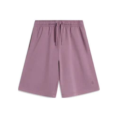 LINING Sports Trend Series Повседневные шорты Мужские Кристально-фиолетовые