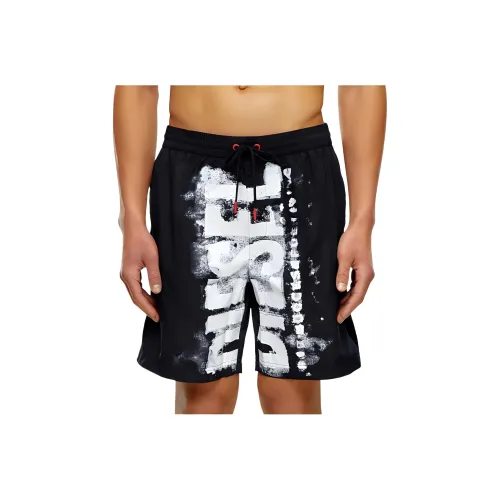 DIESEL Повседневные шорты Мужские Черные