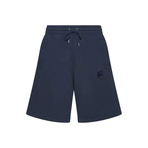 Maison Kitsune Повседневные шорты Мужские Темно-синие