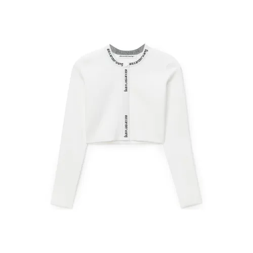 Alexander Wang Мягкий белый женский трикотаж