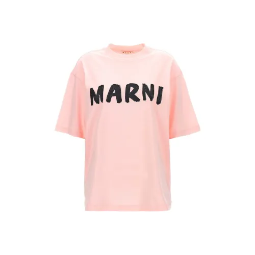 MARNI Розовые Женские Т-рубашки