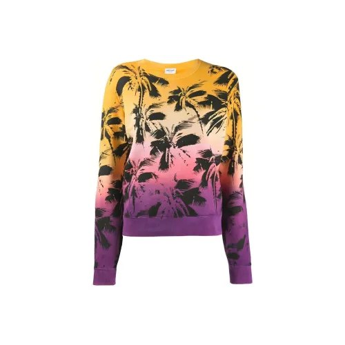 SAINT LAURENT Многоцветные Женские Свитшоты