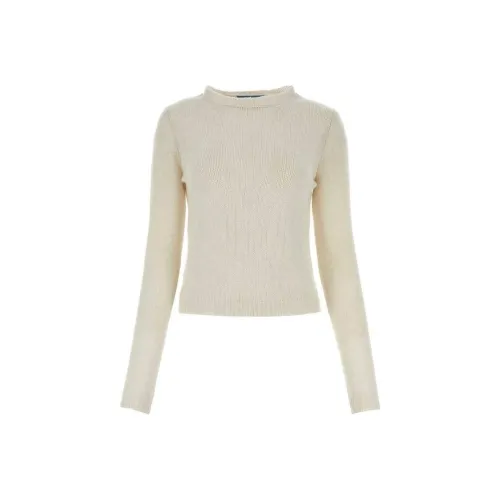PRADA Белые Женские Свитеры