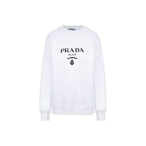PRADA SS22 Толстовка Женская Белая