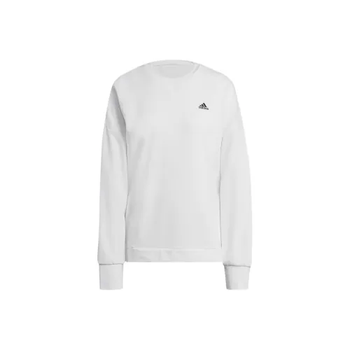 Adidas Ярко-белый Женские Свитшоты