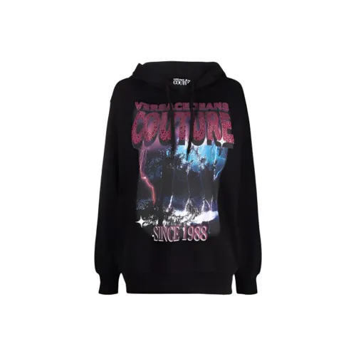 VERSACE JEANS COUTURE FW21 Толстовка Женская Черная