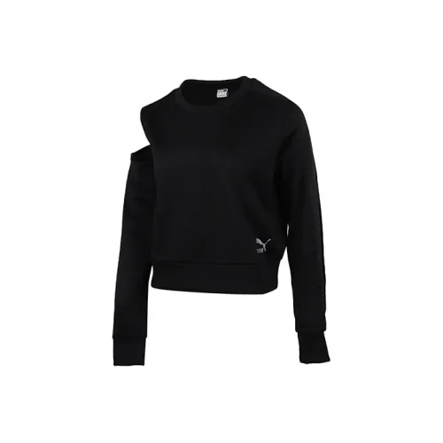 PUMA AC Бежевый Синий Черный Женские Свитшоты