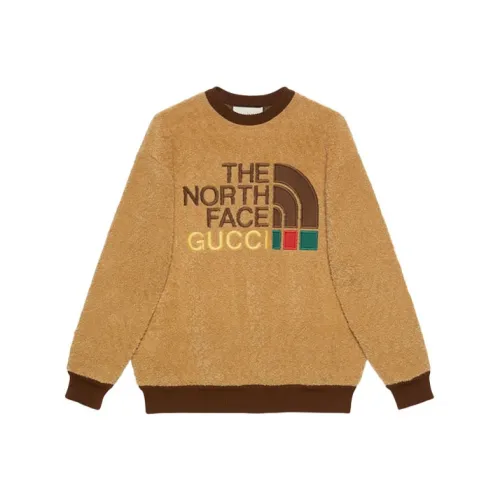 GUCCI x THE NORTH FACE GUCCI x THE NORTH FACE Свитшот Женский Коричневый
