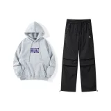 Серый топ + черные штаны