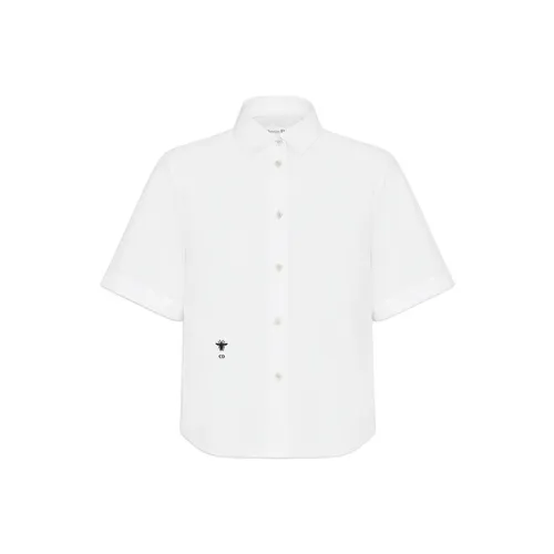 Dior Quarterly New Products Белый Женские Рубашки