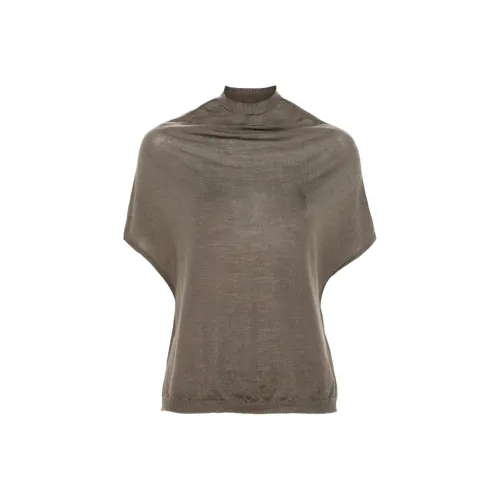 RICK OWENS Тауповые Женские Свитеры