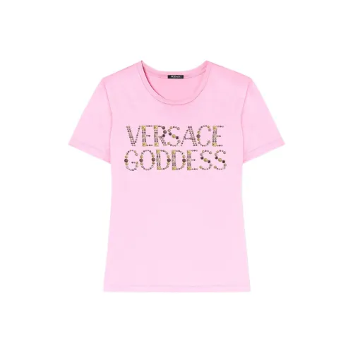 VERSACE SS23 T Рубашка Женская Розовая