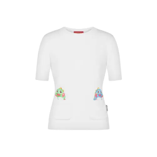 MOSCHINO Белые Женские Футболки
