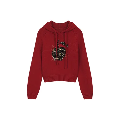 ELF SACK Свитер Женские Apple Red