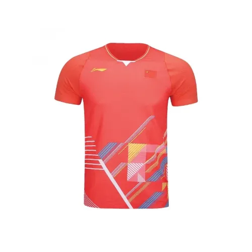 Подкладка для бадминтона джерси мужской красный