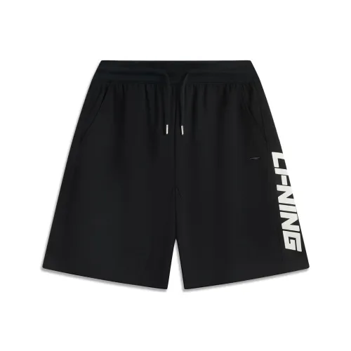 LINING Sports Life Collection Черные Мужские Повседневные Шорты