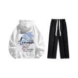 Set (White Standard Edition + Black Jeans)  
Комплект (Белый Стандартный Выпуск + Черные Джинсы)