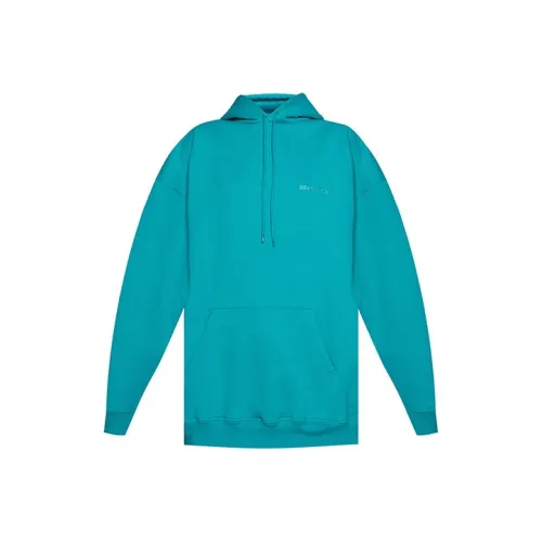 Balenciaga Толстовка Женская Павлин Синий