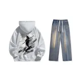 Set (Премиум Серый Стандартное Издание + Ностальгический Синий Джинсы)