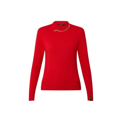 LOUIS VUITTON SS22 Свитер Женский Красный