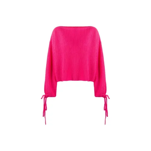 MSGM Фуксия Женские Кашемировые Свитеры