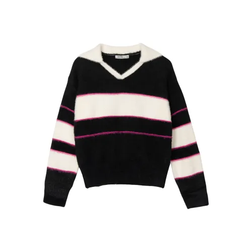 FAWENXIANGZI Свитер Женский Черный