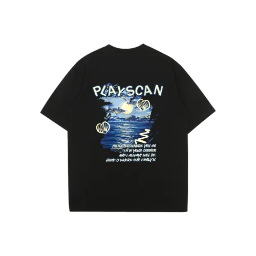 PLAY SCAN Рукав с оборванным плечом Женская одежда Унисекс