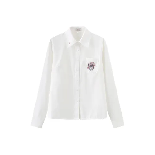 Maomengda Белые Женские Рубашки