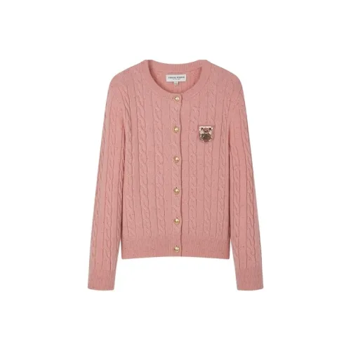 Teenie Weenie Все Season Жаккард Трикотажная ткань Трикотаж Женские