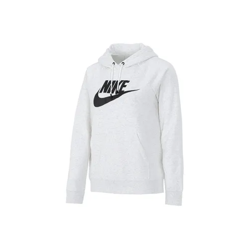 NIKE Sportswear Essentials series Серые Женские Свитшоты