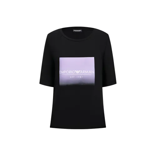 EMPORIO ARMANI Черные Женские Футболки