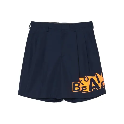 Kolor SS25 Beacon Повседневные шорты Унисекс Морской синий