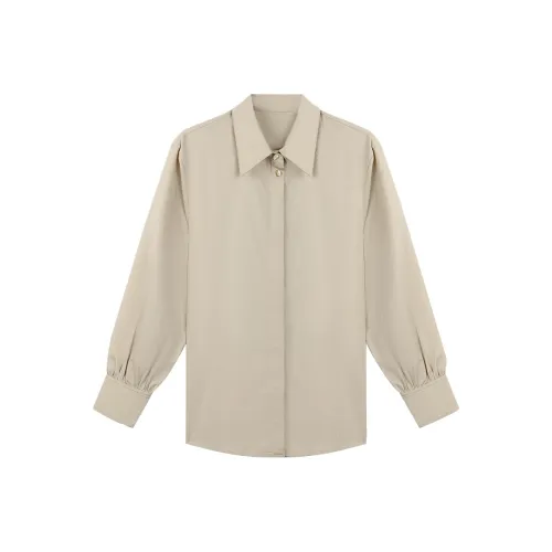 THE SEA LIFE Рубашка Женская Чайный Коричневый