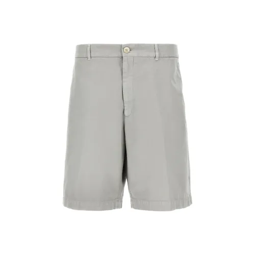 BRUNELLO CUCINELLI Серые Мужские Повседневные Шорты
