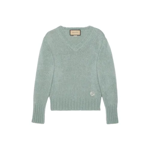 GUCCI Свитер Женский Светло-Зеленый