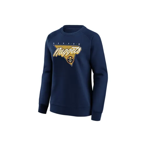 NBA Denver Nuggets Fanatics Толстовка Женская Синяя