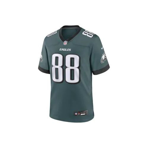 nike NFL Dallas Goedert Philadelphia Eagles Регби Джерси Мужской Зеленый