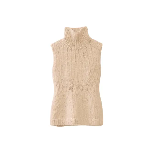 Lauren Manoogian FW24 HANDKNIT Peplum Оболочка Свитер Женские ALABASTER Снежинка Gypsum