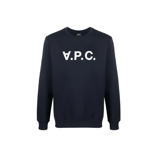 A.P.C Синий Женские Свитшоты