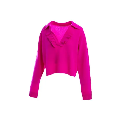 PHILOSOPHY DI LORENZO SERAFINI FW21 Облегающий свитер женский фуксия