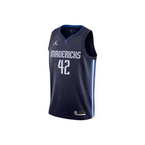 NBA x Jordan Dallas Mavericks SWINGMAN Fan Edition Баскетбольная Джерси Мужская Синяя