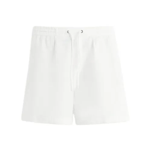 ZARA Белые Мужские Повседневные Шорты