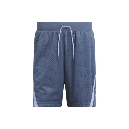 Adidas SELECT Сетка Баскетбольные шорты Мужские Предварительно окрашенные Чернила Синий Искра